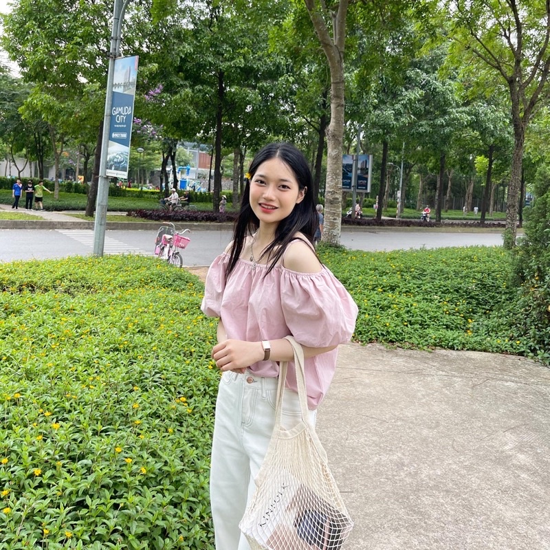 SM381 - ÁO TRỄ VAI TAY BỒNG