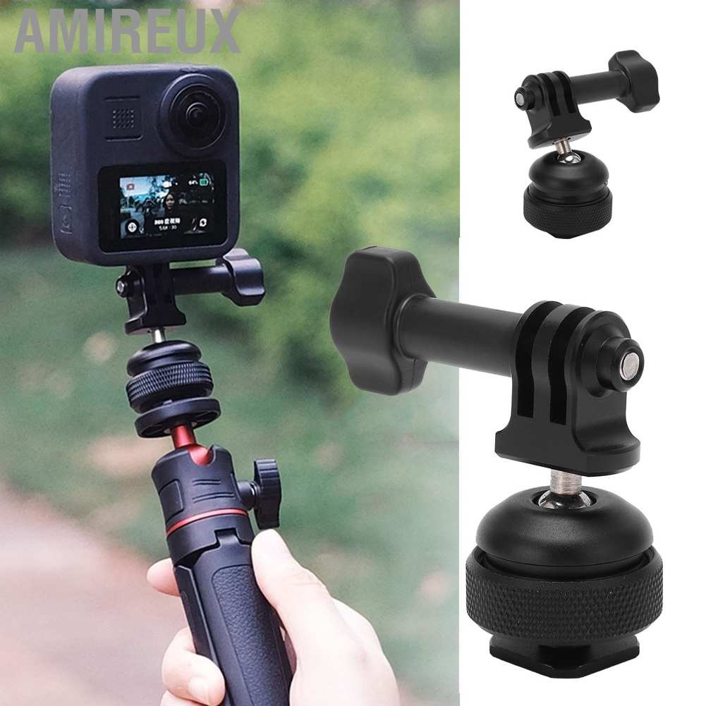 Ngàm gắn máy ảnh 1/4 inch màu đen có thể điều chỉnh 360 độ
 | BigBuy360 - bigbuy360.vn
