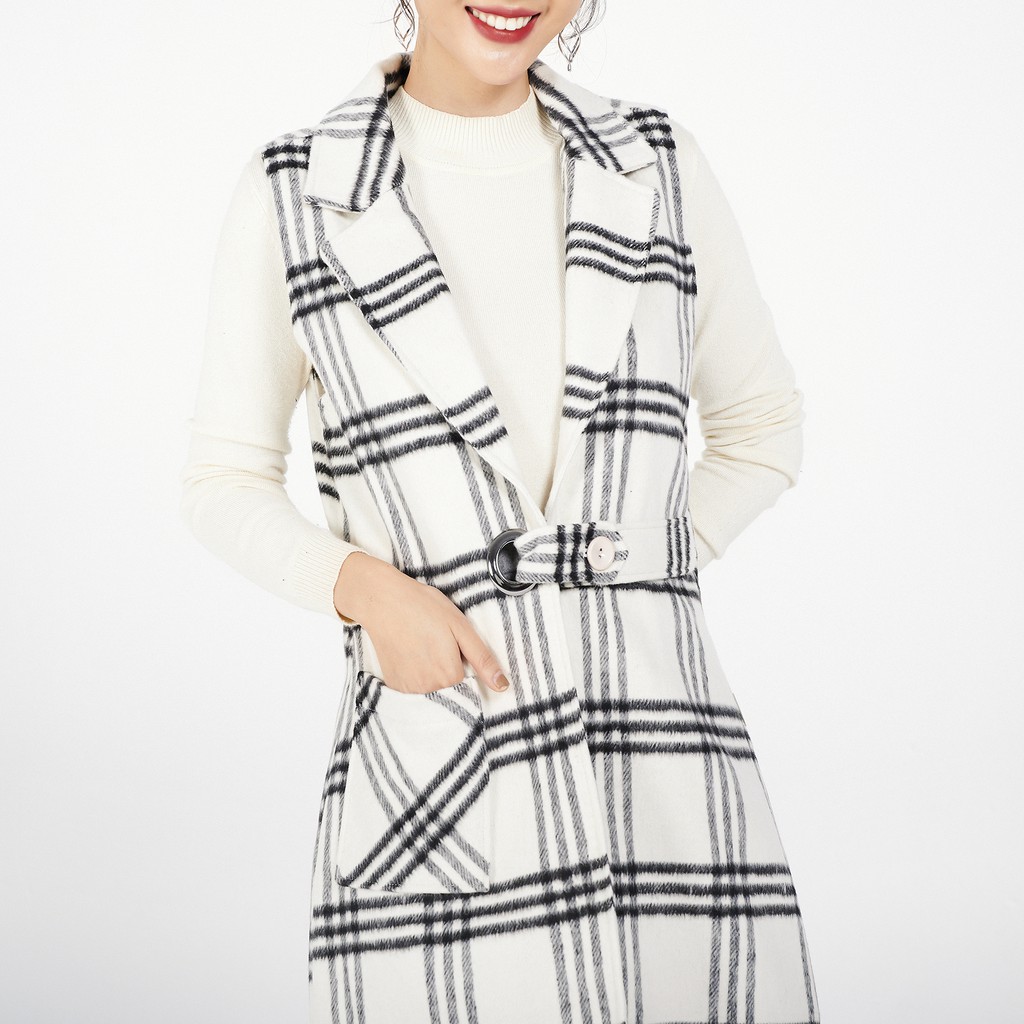 ÁO Gile Dạ Dáng Dài Lamer L65G20T004