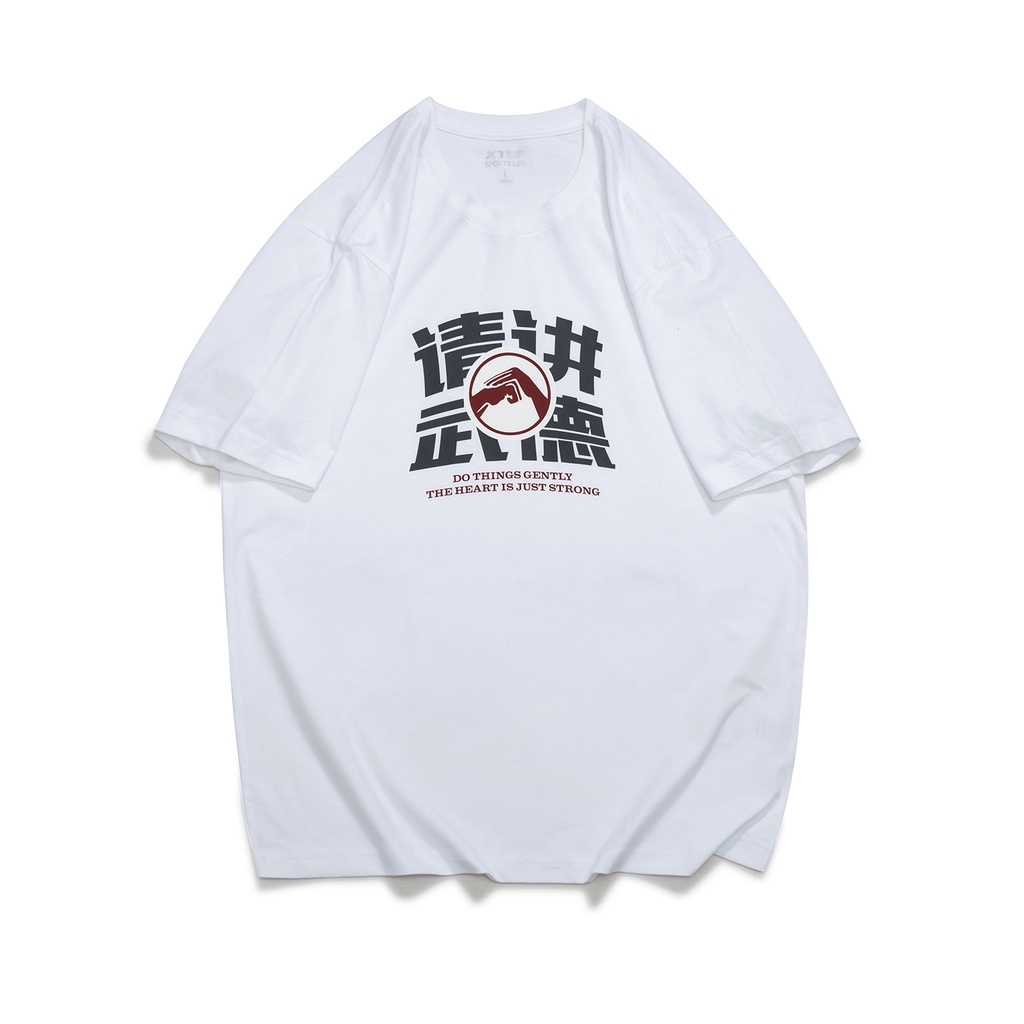 Áo Thun Thể Thao Tay Ngắn Cổ Tròn Vải Cotton Thoáng Khí In Họa Tiết Độc Đáo Thời Trang Cho Nam
