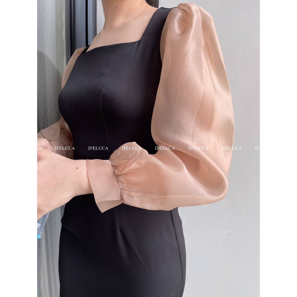 [Hình+Video Thật] Váy Organza Tay Bồng Đầm Dự Tiệc Đi Chơi Chất Vải Tơ Sống Cao Cấp Siêu Xinh Dành Cho Các Nàng | BigBuy360 - bigbuy360.vn