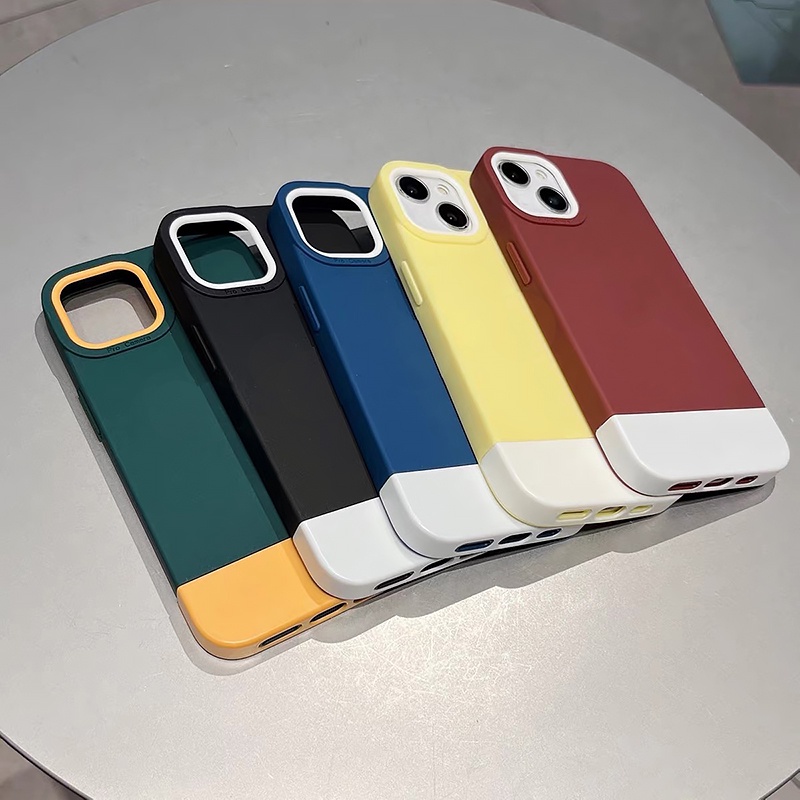 Ốp Điện Thoại Chống Sốc Có Giá Đỡ Ẩn Cho iPhone 14 13 12 11 Pro Max Plus XS XR X