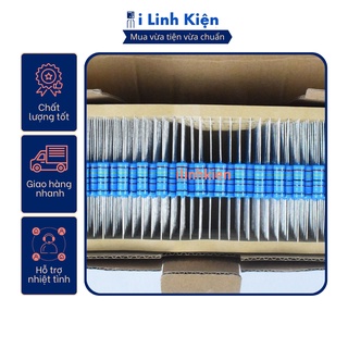 Điện trở vạch 2W 1K 1% chân đồng (10c)