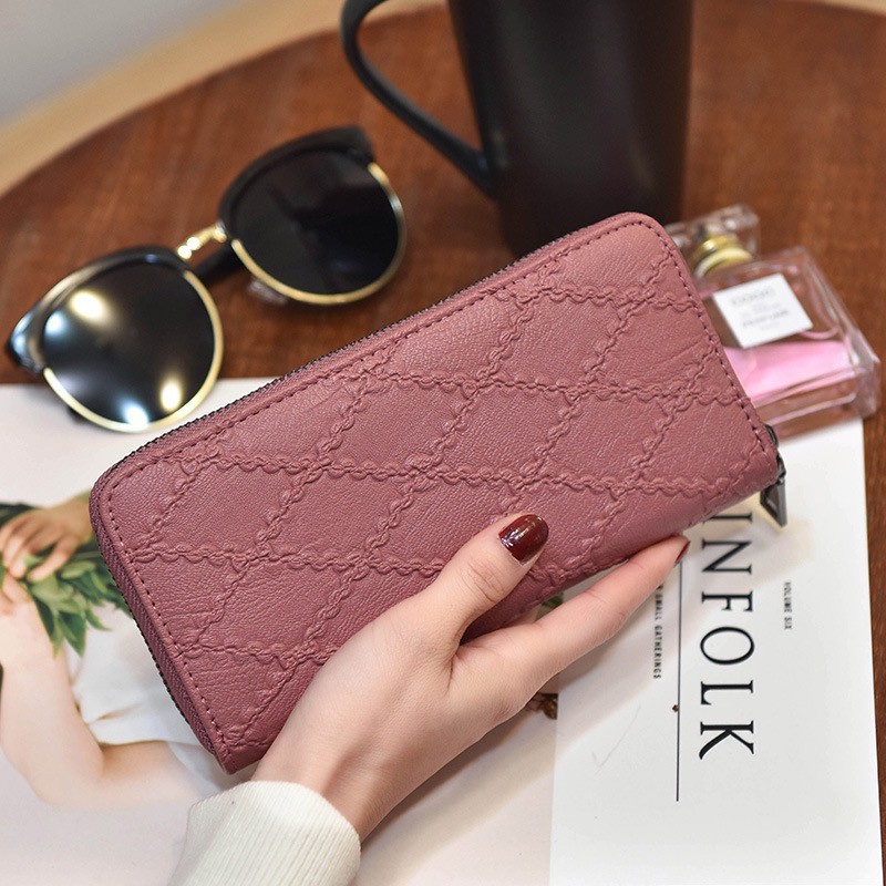 Ví bóp nữ cầm tay Hàn Quốc dáng dài VN39 | BigBuy360 - bigbuy360.vn