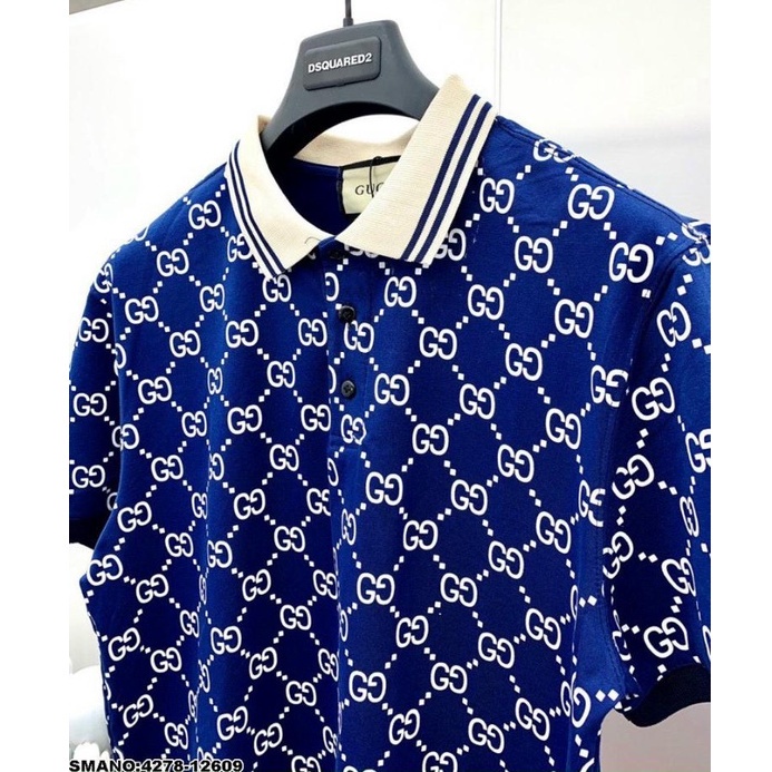 Áo Polo Nam cổ bẻ guci thun cộc tay vải cotton cá sấu phong cách trẻ trung chuẩn form