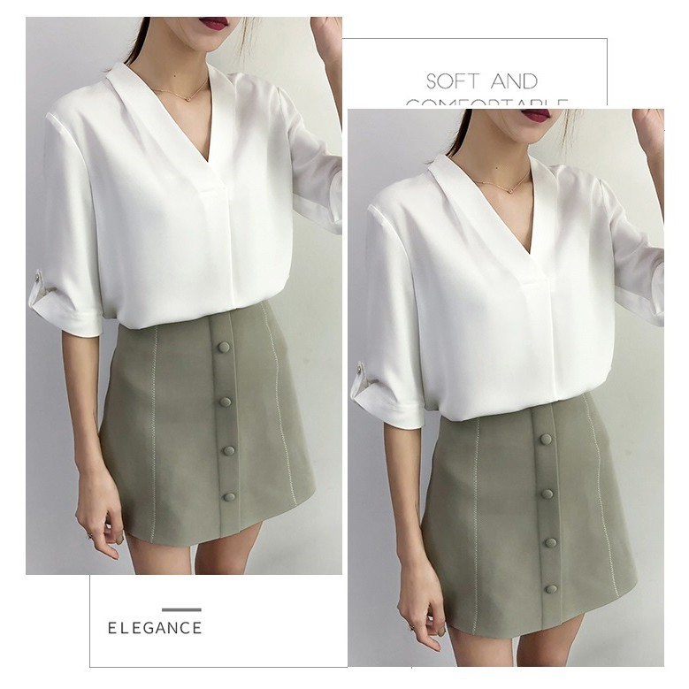 ÁO SƠ MI NỮ CHẤT LỤA HABUTAI CAO CẤP CÔNG SỞ PARTY ĐỀU OK