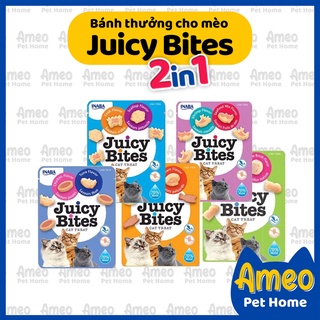 Inaba Juicy Bites cat treat, bánh thưởng mềm bổ sung dinh dưỡng cho mèo, snack thưởng juicy thumbnail