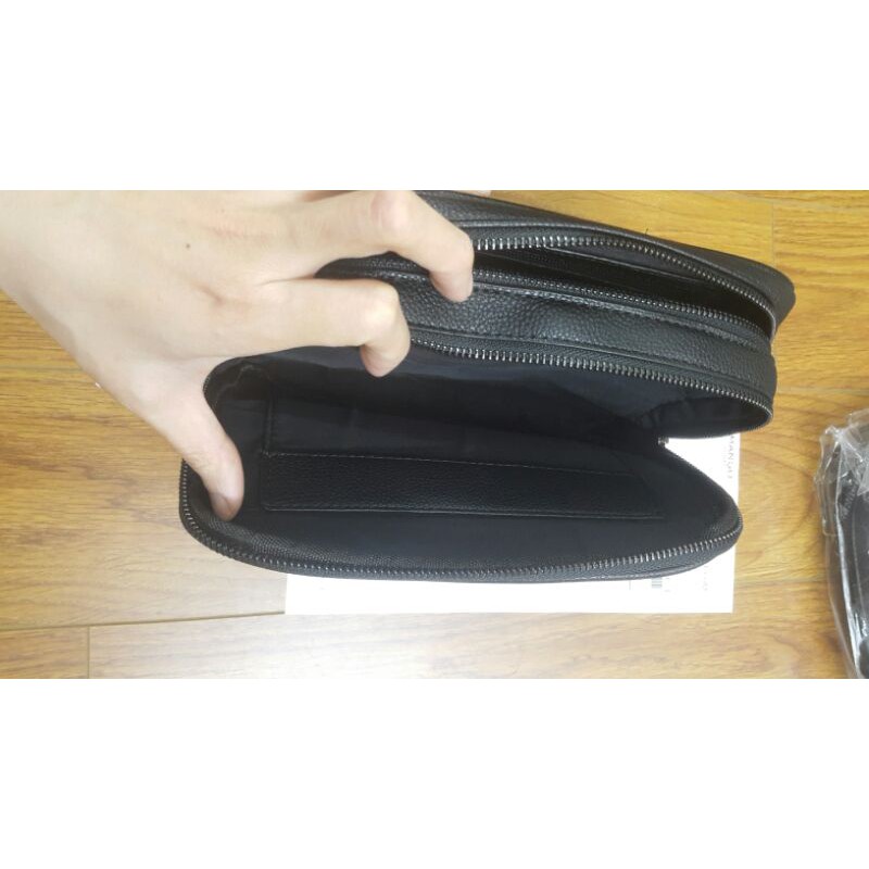 Túi cầm tay Mango cho nam - hxt Nga kèm bill