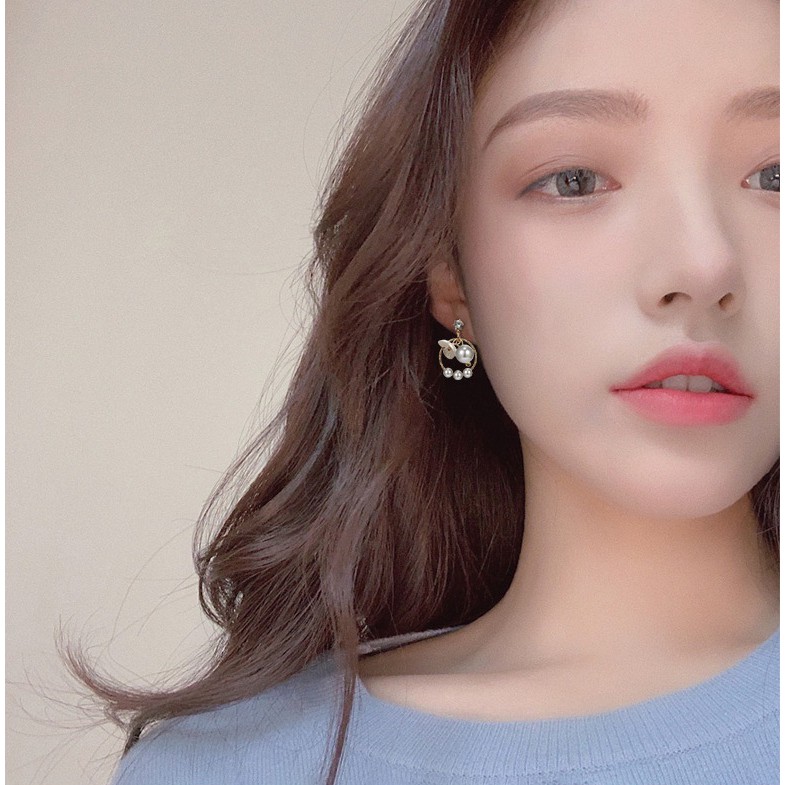 Khuyên tai nữ kiểu phong cách Hàn Quốc dễ thương KT09
