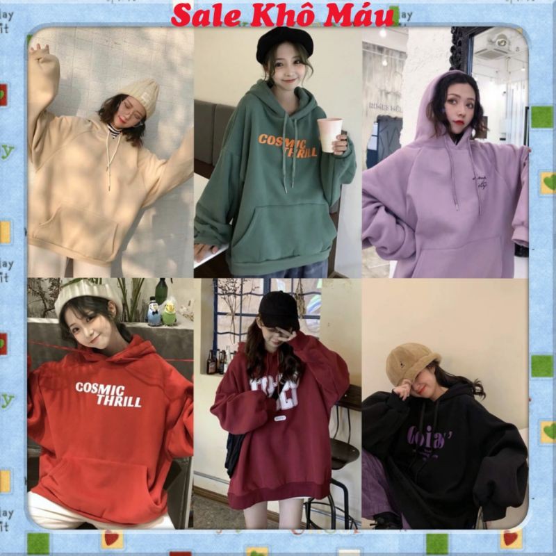 Áo Hoodie [XẢ LỖ] Form Rộng Phong Cách Hàn Quốc | BigBuy360 - bigbuy360.vn