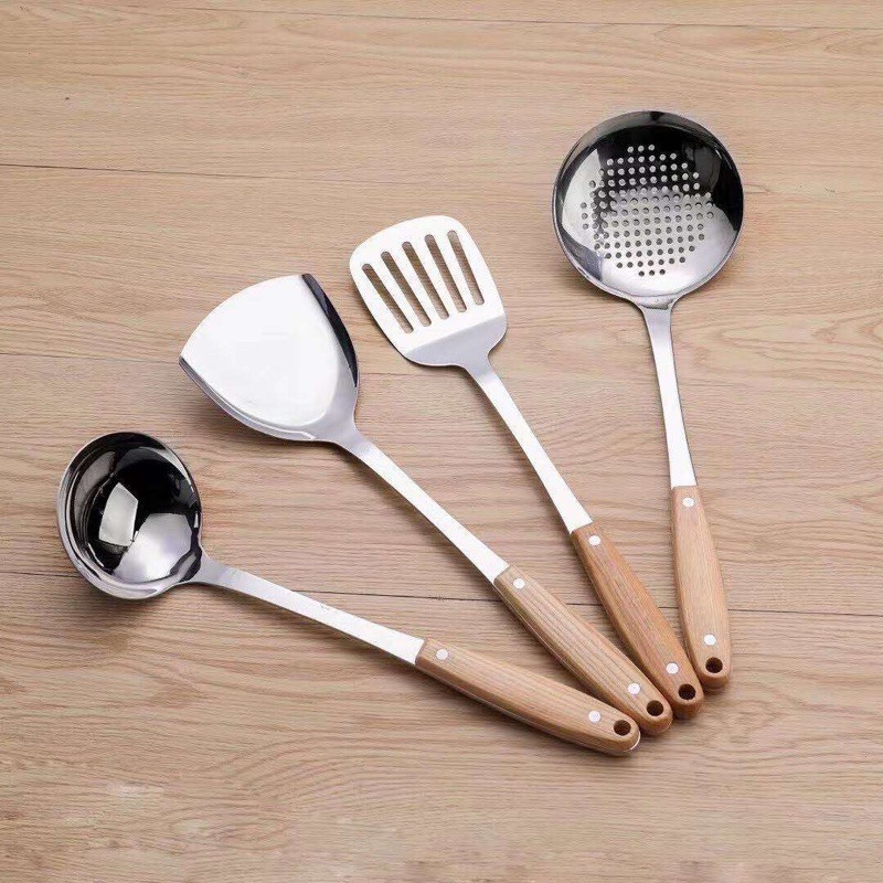 Môi, sản cán gỗ cao cấp nhà  bếp 304- loại xịn dầy