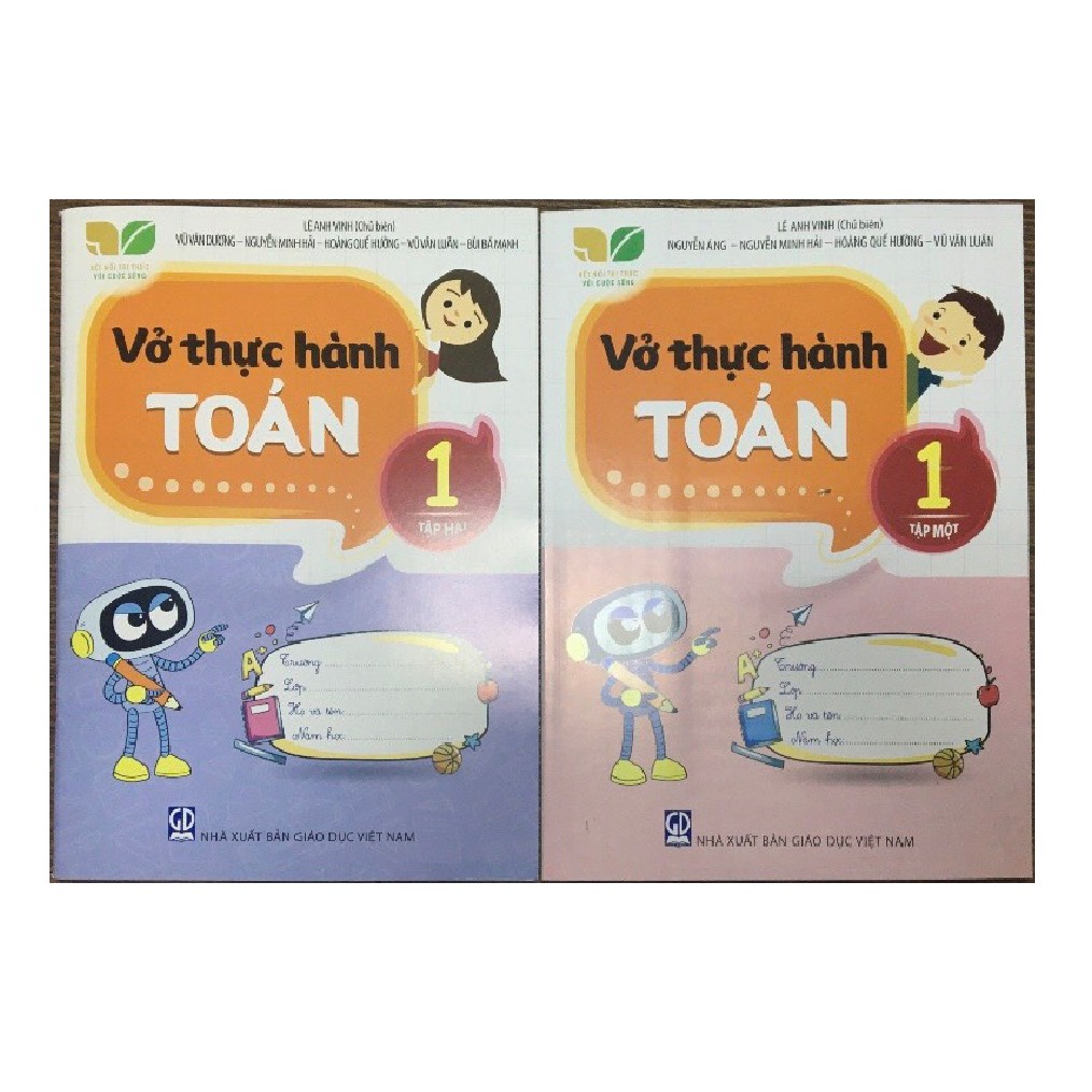 Sách - Vở thực hành Toán lớp 1 - Kết nối tri thức với cuộc sống - NXB Giáo dục