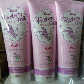 Sữa rửa mặt gạo riceberry milk thái lan