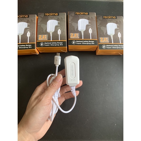 Bộ sạc Nhanh liền dây 2.1A hãng Reaime chân micro cho sam sung J1,j2,J3,J4,J5,j6,j7,j8,S4,S5,s6,s7,note4,5,A3,4,5,6,7...