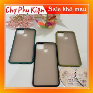 [ realme c12 2020 ] ốp nhám chống sock vân tay dành cho realme c12 2020