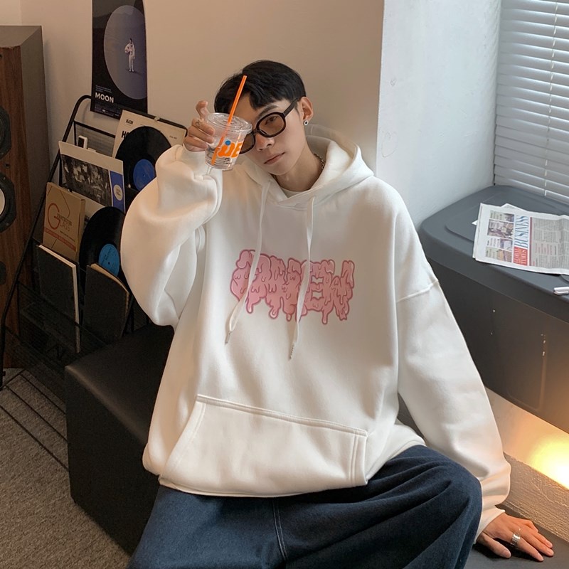 Áo hoodie cotton Dáng Rộng Có Túi In Hình kangaroo Thời Trang Mùa Thu Chất Lượng Cao Dành Cho Nam Nữ