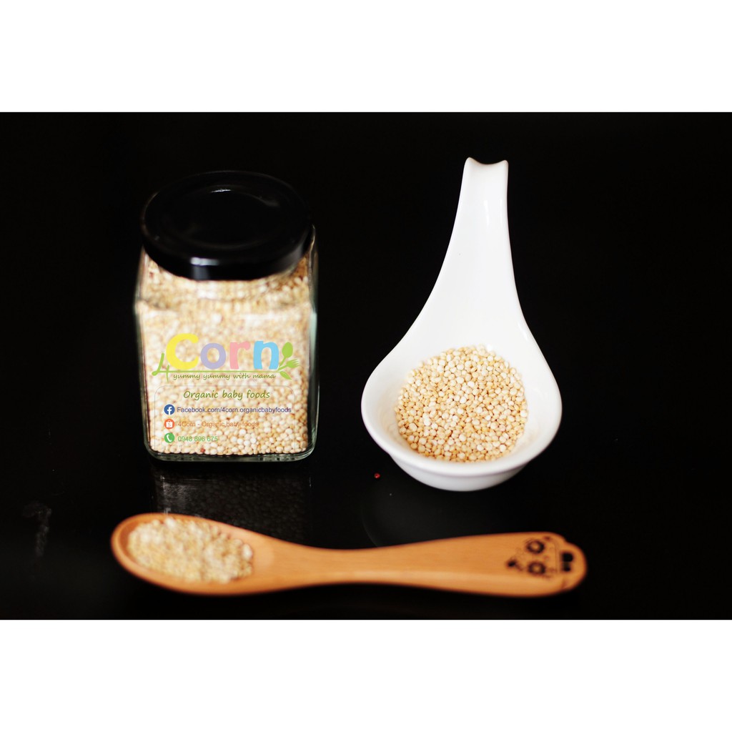Hạt diêm mạch (quinoa) trắng hữu cơ Markal