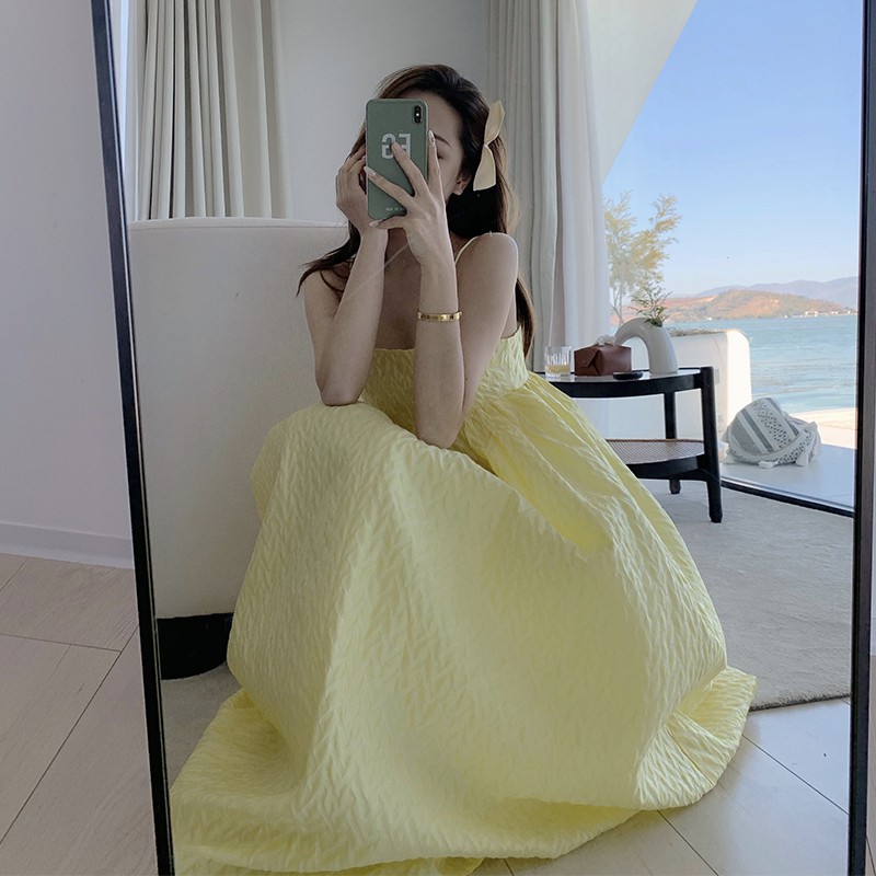 Đầm hai dây kiểu công chúa thời trang dành cho nữ | BigBuy360 - bigbuy360.vn