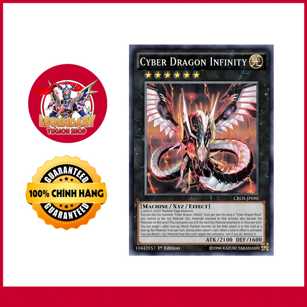 JP]Thẻ Bài Yugioh Chính Hãng] Cyber Dragon Infinity - Red Lightning