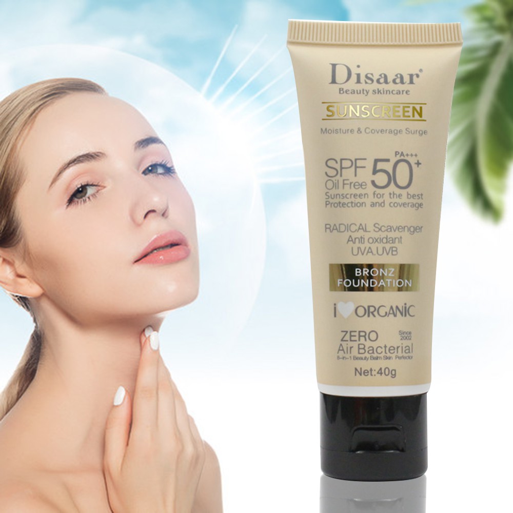 Kem chống nắng vật lý  công nghệ tế bào gốc chống nắng dưỡng da hiệu quả UV SPF50+