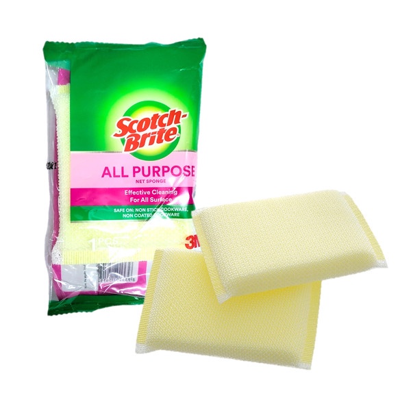 Miếng Rửa Chén SCOTCH BRITE 3M Không Trầy Xước, Mút Đặc Cao Cấp