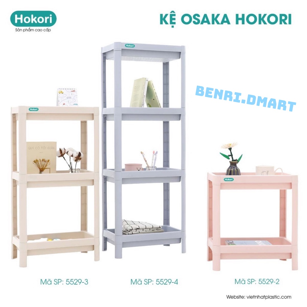 kệ đa năng osaka kệ để đồ nhựa Việt Nhật cao cấp 5529