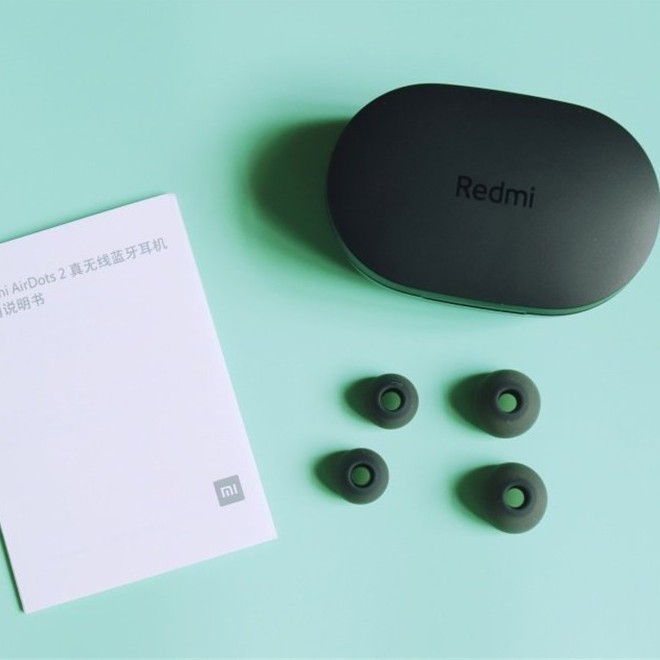 Tai Nghe Bluetooth Xiaomi Redmi Airdots 2 - Bluetooth 5.0 -  Chống Ồn - Mic Đàm Thoại - Pin 4 Tiếng