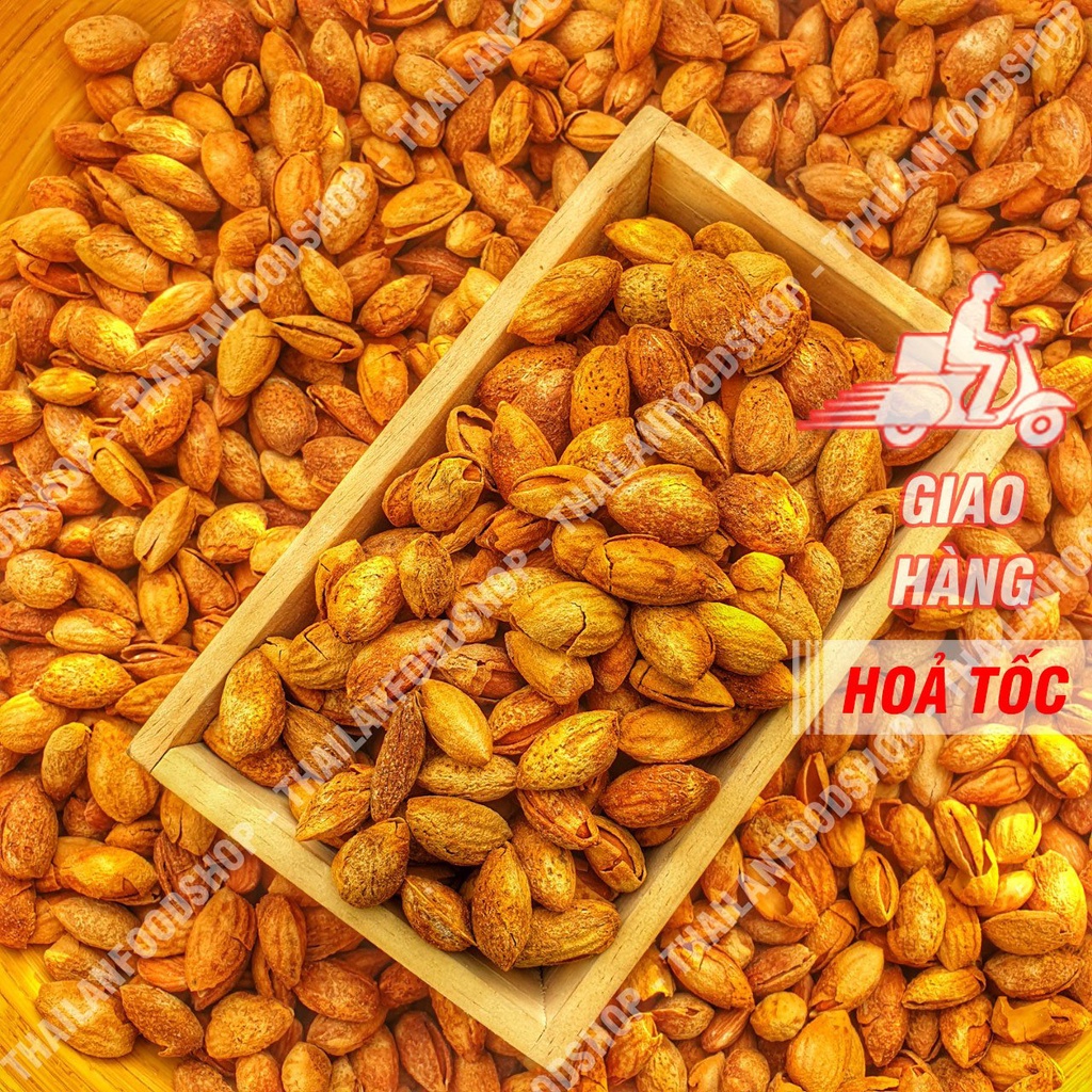 Hạnh Nhân Rang Bơ Vỏ Mỏng Túi 1Kg