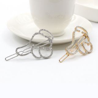 Kẹp tóc đính đá biểu tượng like