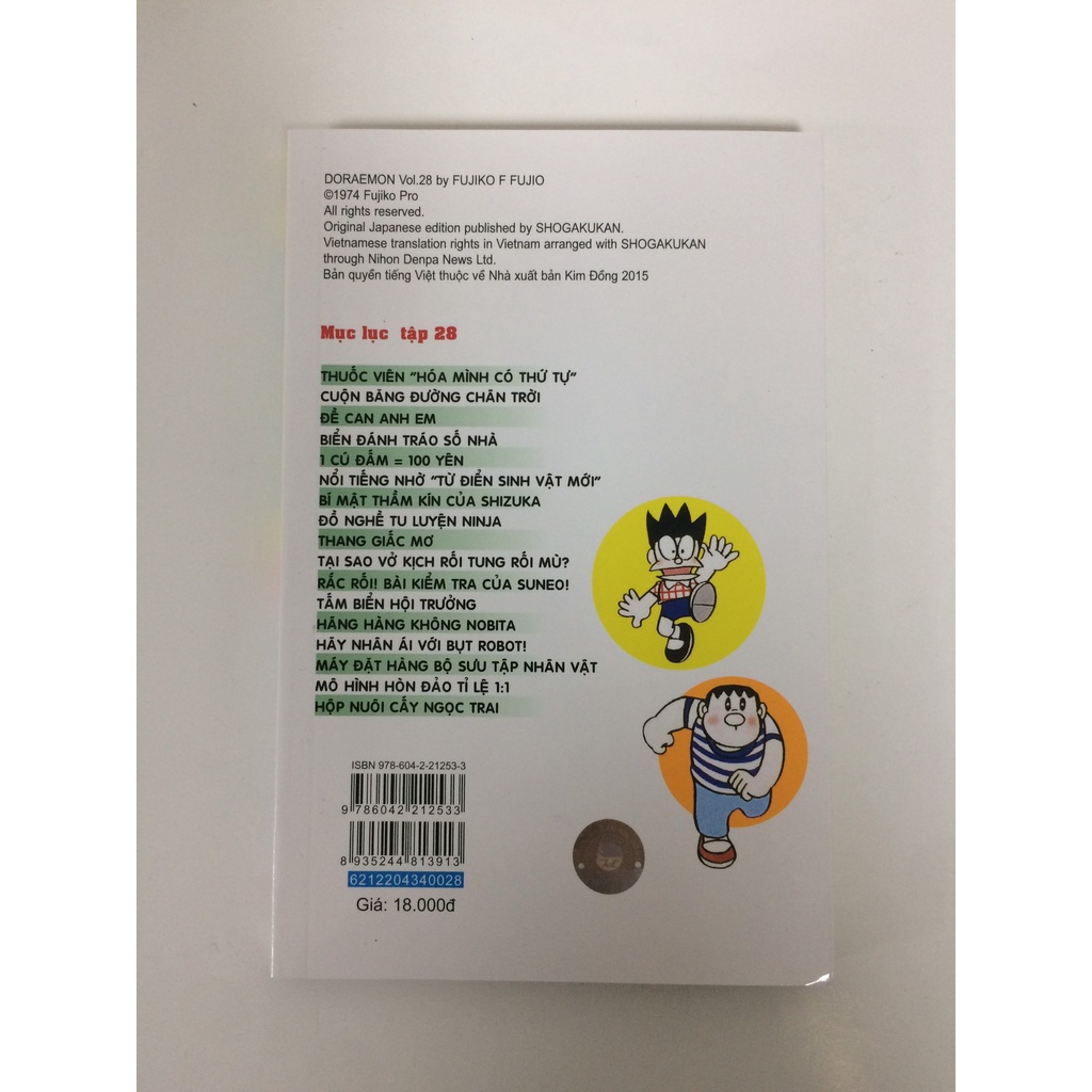 Sách - Doraemon Truyện ngắn - Tập 28