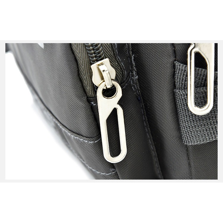Túi đeo chéo nam PVC cao cấp viền chữ ngang F63 Shalla