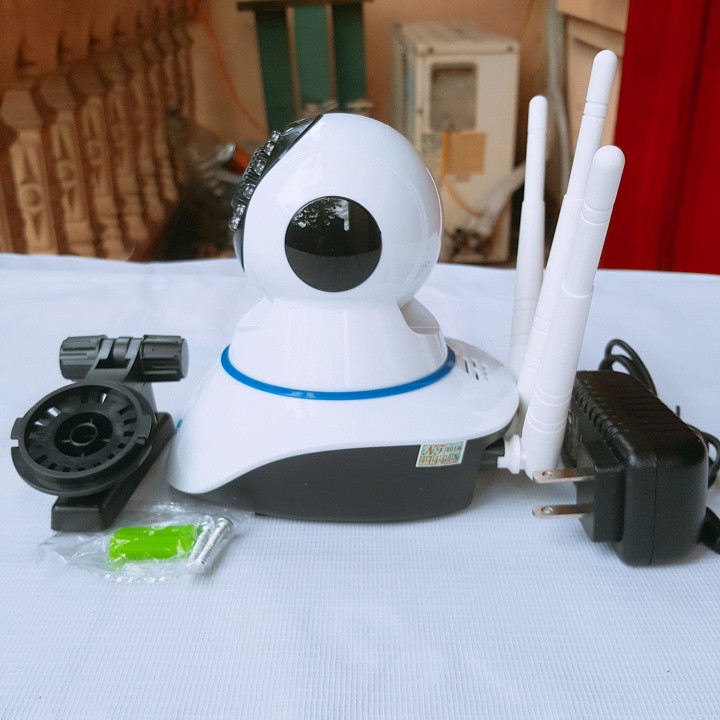 [GIÁ CỰC SỐC] Camera Yoosee 3 Anten xoay 360 độ 2.0Mpx 1080P Siêu nét Tiếng Việt | BigBuy360 - bigbuy360.vn