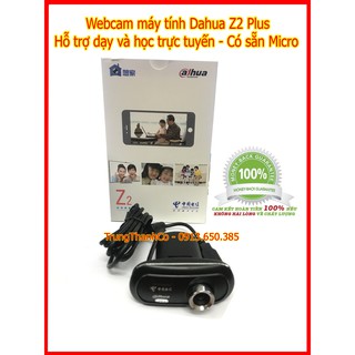 Webcam Máy Tính Dahua Z2 Plus - Hỗ Trợ Dậy và Học Trực Tuyến - Có Sẵn Micro
