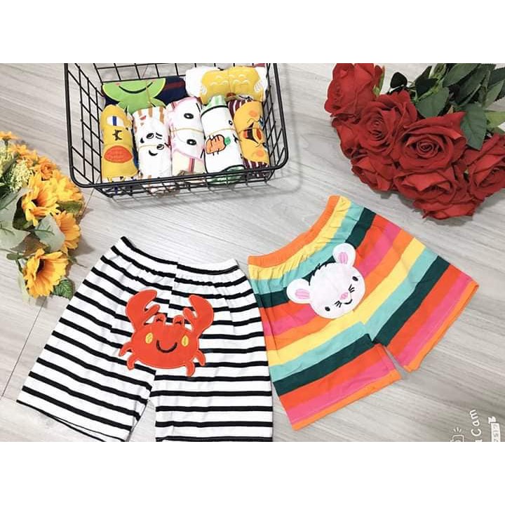 (Xả hàng)QUẦN THÊU MÔNG THÚ cho bé 7-18kg