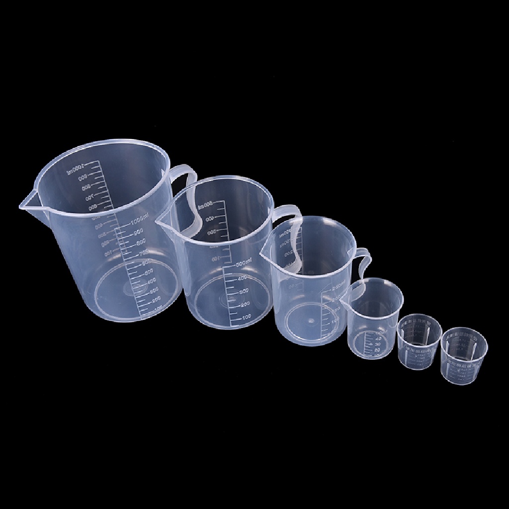 Cốc nhựa dùng để đo lường dung tích 20/30/50/300/500/1000ML