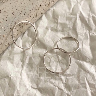 [Freeship] Nhẫn Bạc Trơn Basic Sweetee , Nhẫn Thời Trang Bạc Ta