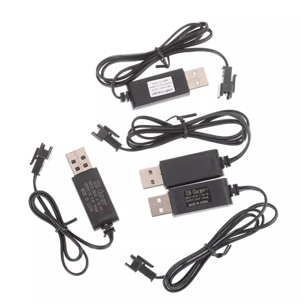 Dây cáp sạc pin aaron1 3.6 / 4.8 / 6 / 7.2v usb nicd nimh cho xe điều khiển từ xa