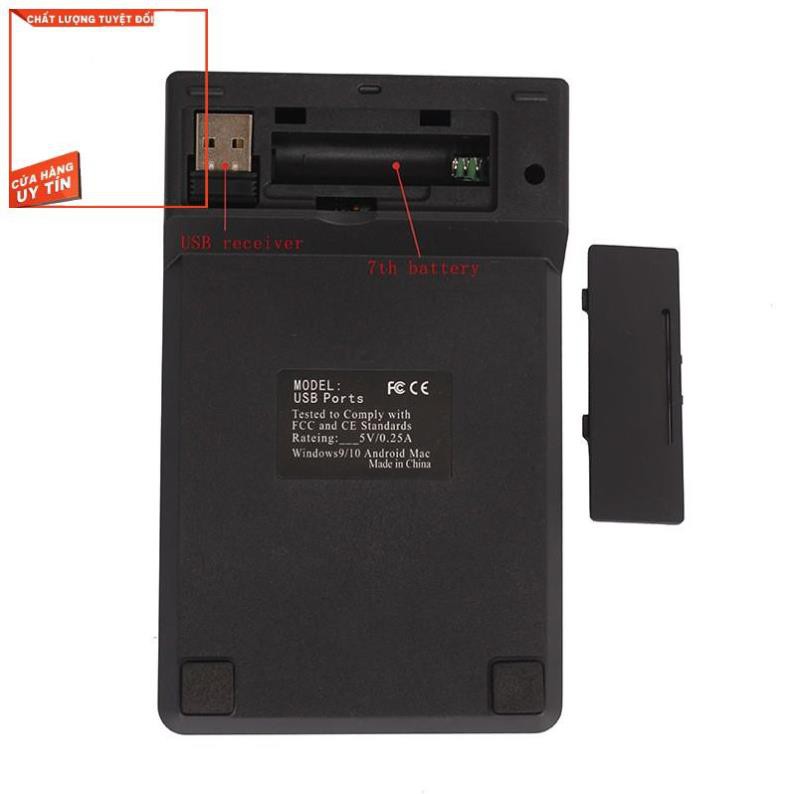 Siêu rẻ Bàn phím số rời Wireless 2.4 GHz cho Laptop Máy tính Numpad K07 Pika shop | BigBuy360 - bigbuy360.vn