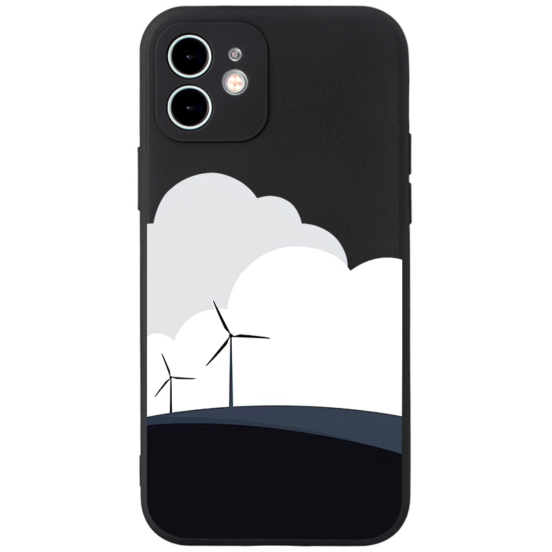 Ốp lưng JURSUE mềm viền vuông hình dễ thương đẹp Cho iPhone 14 13 12 11 Pro Max SE 2020 X XR XS 8 7 ip 6S 6 Plus Y2252