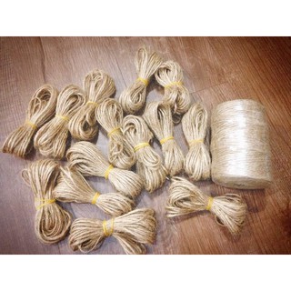 Cuộn dây cói decor trang trí