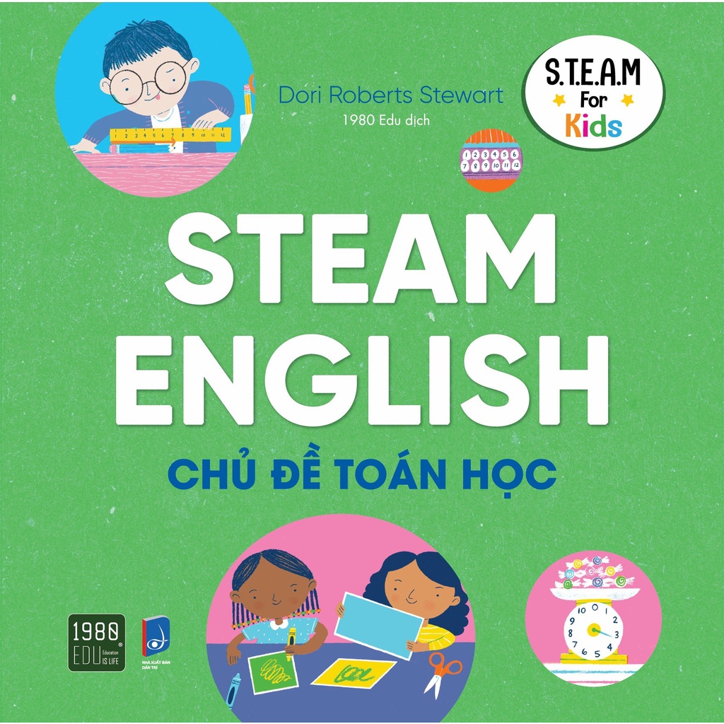 Sách - Steam English Chủ Đề Toán Học - TTR Bookstore