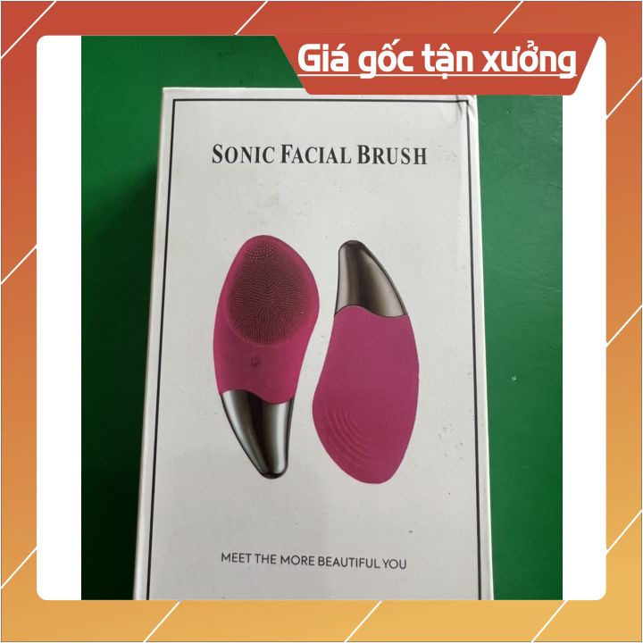 MÁY RỬA MẶT MASSAGE NÂNG CƠ MẶT 3IN1 SONIC FACIAL BRUSH CAO CẤP( màu xanh) giúp da thư giãn giảm căng thẳng