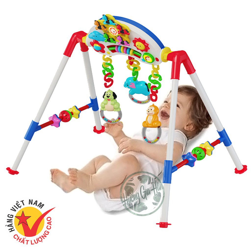 Kệ chữ A có nhạc và đèn nháy hàng Việt Nam nhựa cao cấp an