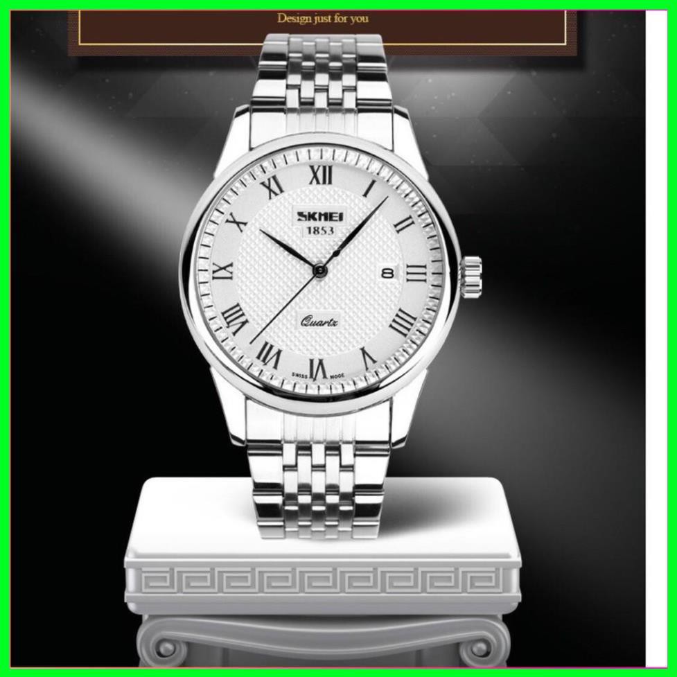 [HOT] Đồng Hồ Nam Chính Hãng  Dây Thép Skmei, Đồng Hồ Nam Chính Hãng  Dây Thép Skmei [ Tặng Kèm Hộp Và Pin Dự Phòng) | BigBuy360 - bigbuy360.vn