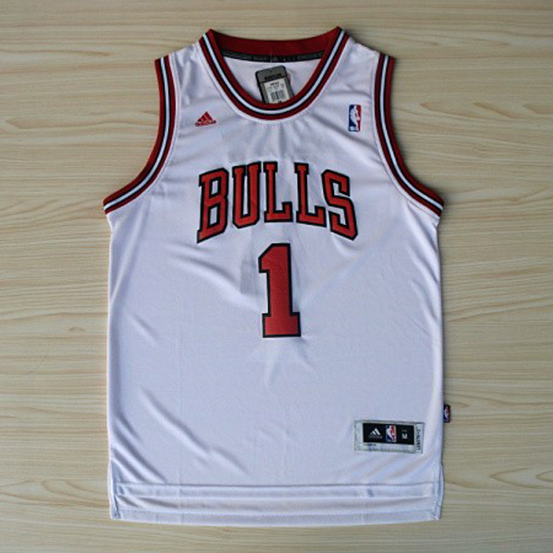 Áo Thun Bóng Rổ Nba Chicago Bulls # 1 Derrick