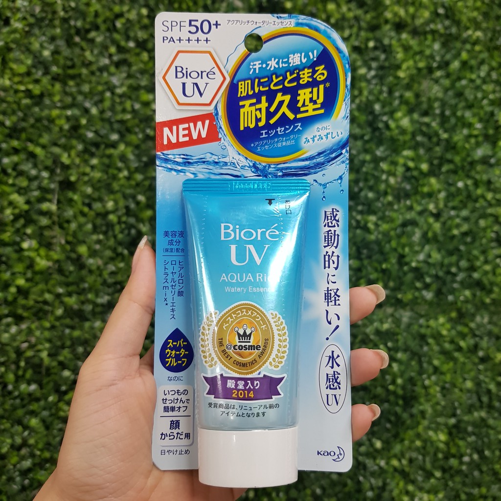 Kem Chống Nắng Biore UV Aqua Rich Watery Essence SPF50+ PA++++