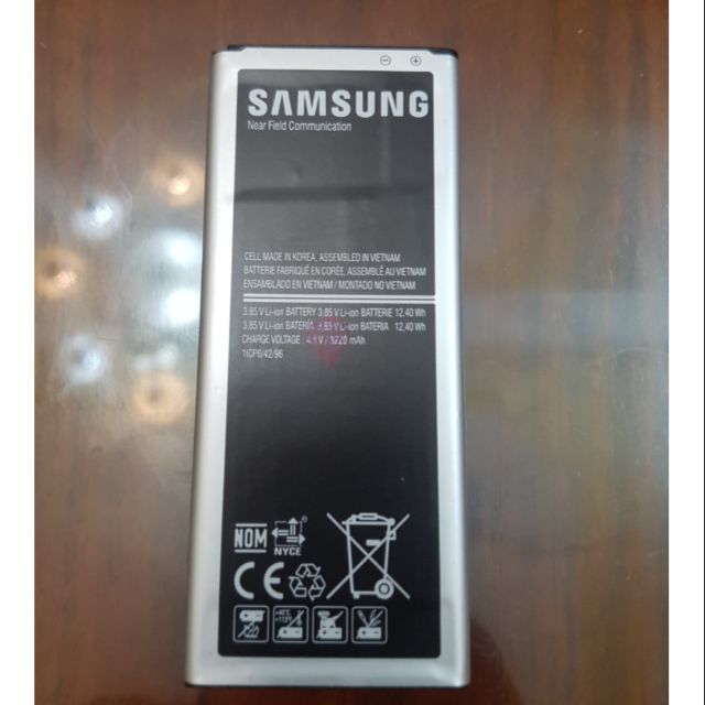 Pin samsung Note 4