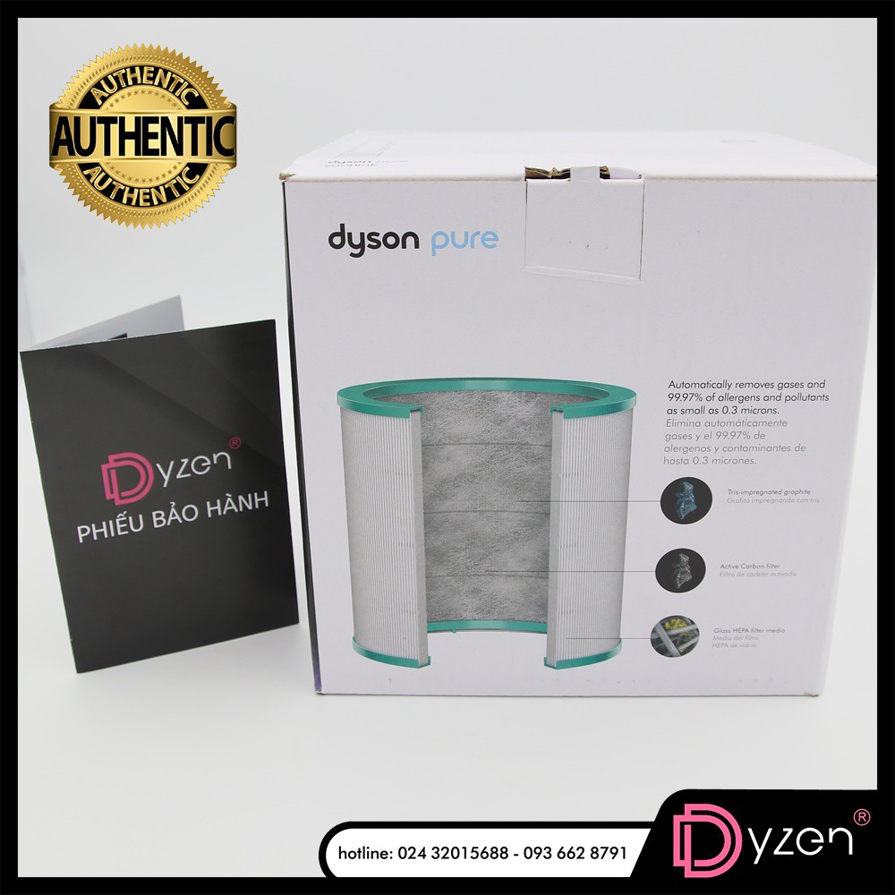 [100% Authentic] Bộ lọc không khí HEPA  dành cho quạt không cánh Dyson TP00/TP01/TP02/TP03