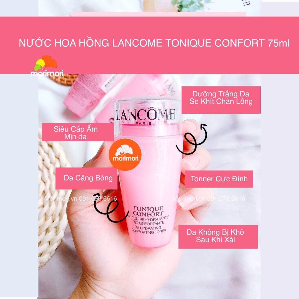 NƯỚC HOA HỒNG LANCOME TONIQUE CONFORT CHAI 75ml