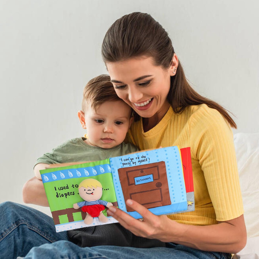Sách Vải Mềm Dành Cho Bé Đọc Tương Tác Với Bé